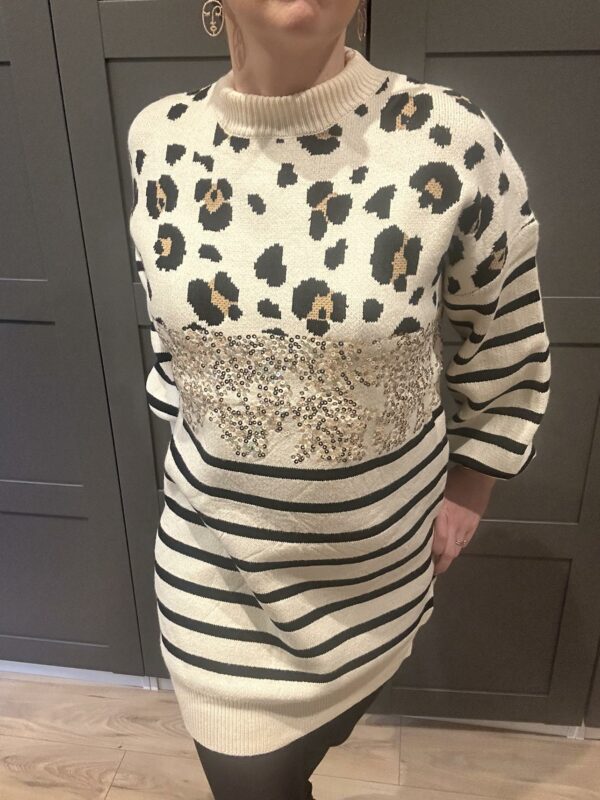 Robe pull Leopard