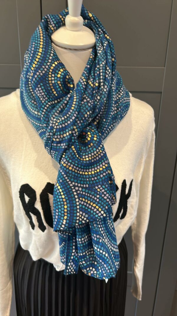 Foulard Motifs petit point